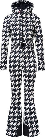 Perfect Moment Skipak met pied-de-poule print - Zwart