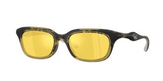 Diesel DL3013U 2030V9 Mens Sunglasses Yellow Size 50