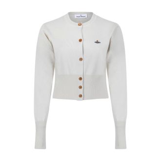 Vivienne Westwood Truien & Vesten, Dames, Wit, XS, Wol, Vivienne Westwood Truien
