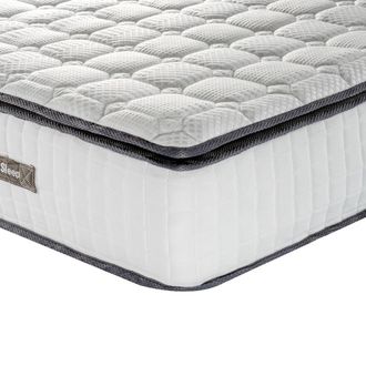 Arthur Sleep Spare Arthur 1500 Medium Firm Hybrid Mattress in White | Size: Single