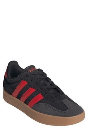 adidas Barreda Sneaker in Core Black/Scarlet/Gum10 at Nordstrom Rack, Size 10.5