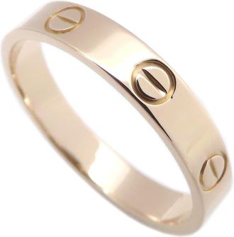 Cartier Pink Gold Pink Gold (18K) Band Ring (Pre-Owned)