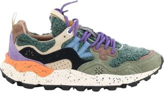 Flower Mountain Turquoise Yamano Damesschoenen - Dames - Sneakers - Veelkleurig - 38 EU - Schoenen