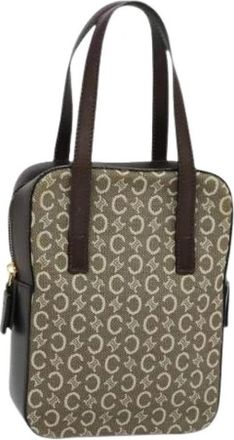 Celine Pre-owned C macadam Handbag - Dames - Vintage Handtas - Bruin - ONE Size - Leer - Vintage