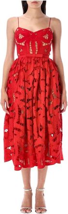 Self Portrait Donna, Abiti, Rosso, 2Xs, new