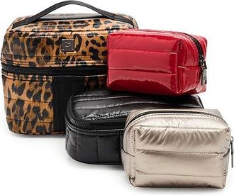 Think Royln Glamour Luggage Leopard/Black/Cashmere/Lipstick, Polyester
