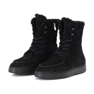 Officine Creative Winterlaarzen - Dames - Schoenen - Zwart - Maat: 39 EU Zijde