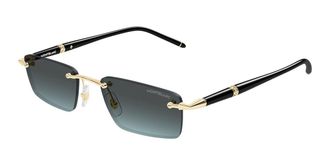 Montblanc MB0484S 004 Mens Sunglasses Size 54