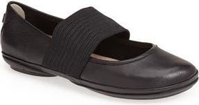 Camper Right Nina Leather Ballerina Flat in Black at Nordstrom Rack, Size 36