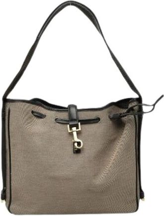 Gucci Bolso Cubo Pre-owned Vintage - Pre-owned - Mujer - Beige - ONE SIZE