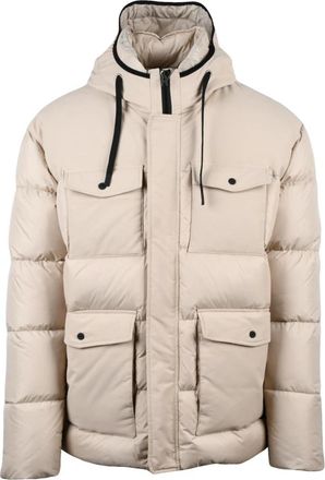 Herno Heren, Jassen, Beige, Maat: 2XL Polyamide