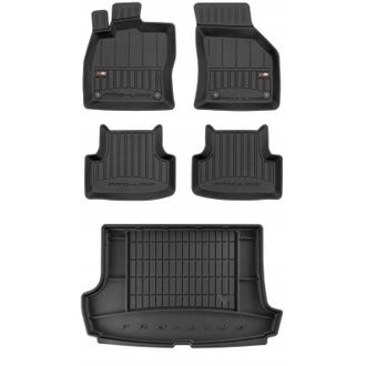 OEM Set Alfombrillas De Goma 3d Vw T-roc Desde 2017