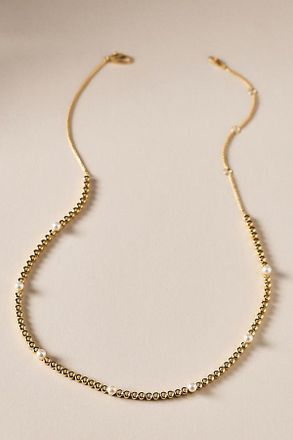 Nadri Esme Freshwater Pearl Tennis Necklace
