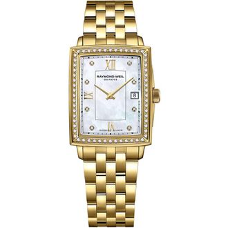 Raymond Weil Toccata Womens Gold Watch 5925-PS-00995 Stainless Steel - One Size