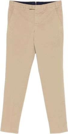 Pantaloni Torino Rechtgesneden Broek - Heren - Nette broeken - Beige - XL - Katoen - Broeken