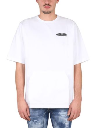 Dsquared2 White Crew Neck T-Shirt