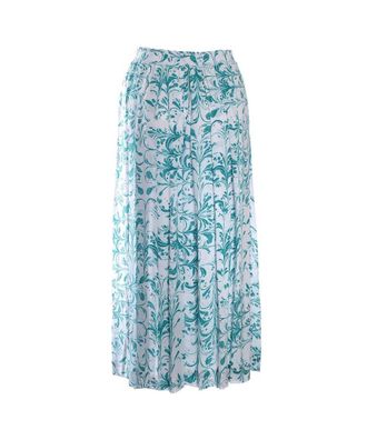 Isabel Marant Isabel Marant Womens Clotilde Skirt in Green Viscose - Size Medium