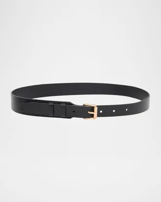 Gabriela Hearst Nilmot Leather Belt