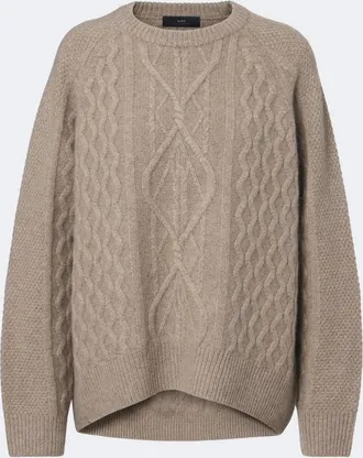 arch4 Delilah cable-knit cashmere sweater