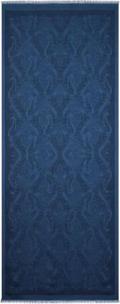 Etro Sciarpa con stampa paisley - Blu