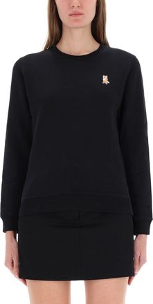 Maison Kitsuné Lady Fox Sweatshirt-Donna