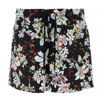 Vilebrequin Beachwear, male, Multicolor, Size: S Printed Nylon Swimming Shorts
