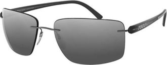 Silhouette 8722/75 6560 Mens Sunglasses Silver Size 61
