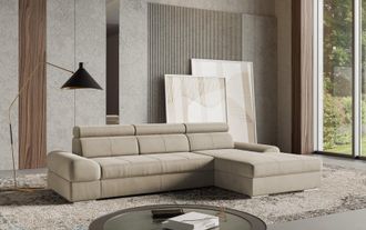 Sit&more Ecksofa »Broadway L-Form« inklusive Kopfteilverstellung, wahlweise mit Bettfunktion