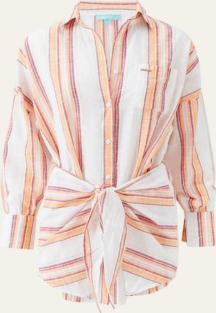 Melissa Odabash Sara Mini Shirtdress Coverup