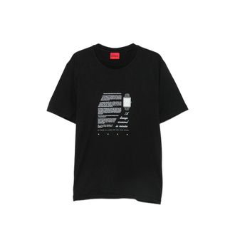HUGO BOSS Devro Graphic-print Crew-neck T-shirt