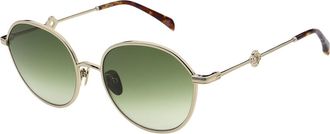 Maje MJ7031 402 Womens Sunglasses Gold Size 53