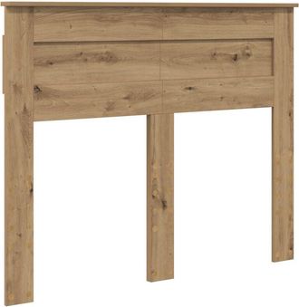 vidaXL Cabecero Roble Artesanal 135 Cm Madera Contrachapada Vidaxl