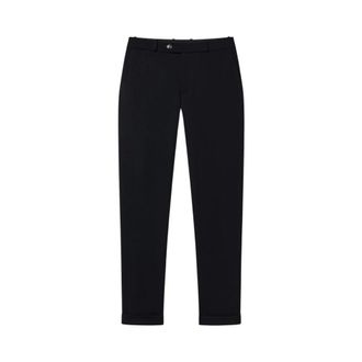 Roberto Ricci Design Chino de Invierno Ajustado - Trousers - Hombre - Negro - XL