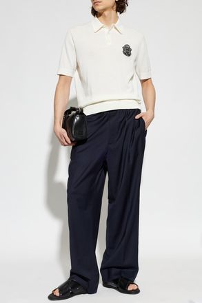 Officine G&eacute;n&eacute;rale Trousers Nilson, Mens, Navy Blue