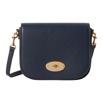 Mulberry Cross Body Bags, female, Blue, Size: ONE SIZE Small Darley Satchel