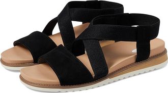 Dr. Scholls Islander Womens Shoes Black : 6.5 M, Textile