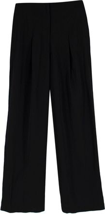 FFORME Black Faye High Waisted Wool Trousers Size S