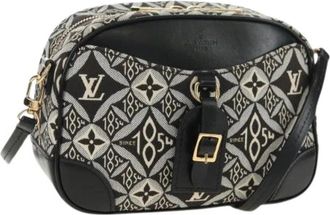 Louis Vuitton Pre-owned Vintage Monogram Denim Canvas Schoudertas - Dames - Vintage Schoudertas - Veelkleurig - ONE Size - Denim - Vintage