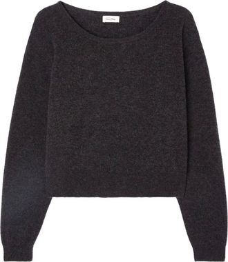 American Vintage Maglione Raxow con scollo a barca - Grigio