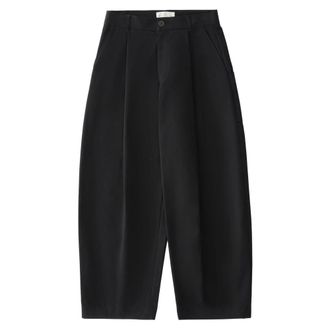 STUDIO NICHOLSON Broeken, Heren, Zwart, S, Katoen, Guild Pant in Zwart