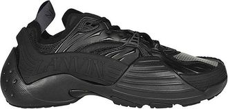Lanvin Black Polyethylene Athletic Mens Sneakers