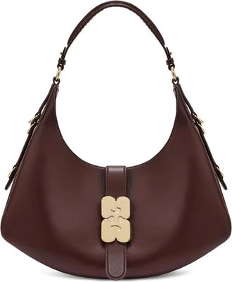 Ganni Borsa tote Kat piccola - Marrone