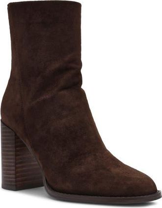 Steve Madden Obsession Bootie in Chocolate Brown Suede at Nordstrom, Size 6.5