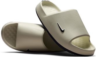 Nike Mens Calm (Seattle Seahawks) NFL Slides in White | IM7313-100