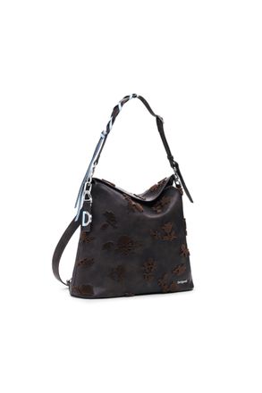 Desigual BACK_STENCIL FLOCADO, U, 6009 CHOCOLATE