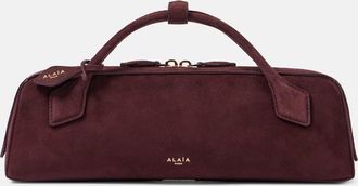 Alaia Alaïa Le Teckel suede clutch