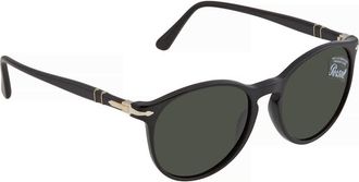Persol Green Round Unisex Sunglasses PO3228S 95/31 53