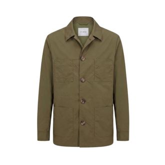 Malo Jas met knoopsluiting - Heren - Jassen - Groen - Maat: XL Zijde