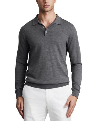 Reiss Trafford Merino Button Shirt