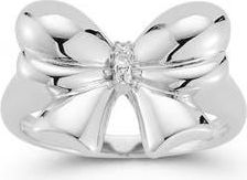 Glaze Jewelry Bow Ring in Silver at Nordstrom Rack, Size 8